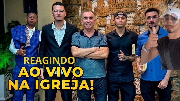 REAGINDO A FOMOS À IGREJA DO PASTOR TUPIRANI!