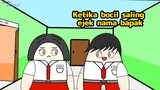 Animasi lucu bahasa Indonesia "Ejek nama bapak"