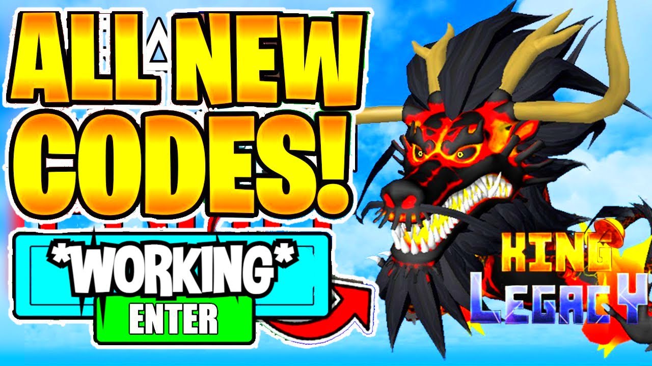 NEW* ALL WORKING CODES FOR KING LEGACY IN OCTOBER 2023! ROBLOX KING LEGACY  CODES 