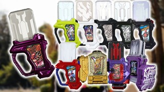 【盘点展示】假面骑士𝙂𝙚𝙣𝙢·檀黎斗全形态卡带！