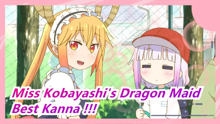 Miss Kobayashi's Dragon Maid|[Healing/Moe] Once a day, heal everything!! Best Kanna !!!