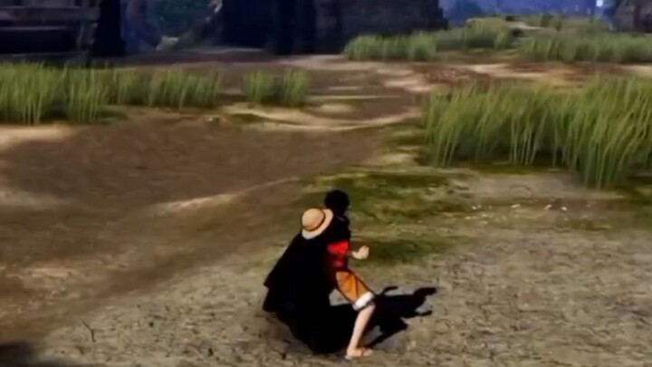 Luffy lari