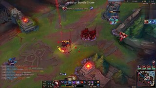 Elise đu tơ qua tường để cướp rồng cực hay trong liên minh huyền thoại #game