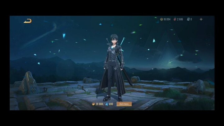 Skin Kolaborasi AOV X Sword Art Online Kirito