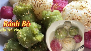 BÁNH BÒ RỄ TRE dai, mềm- bánh không bị khô. Làm đơn giản từ bột pha sẵn, để qua ngày ăn vẫn ngon