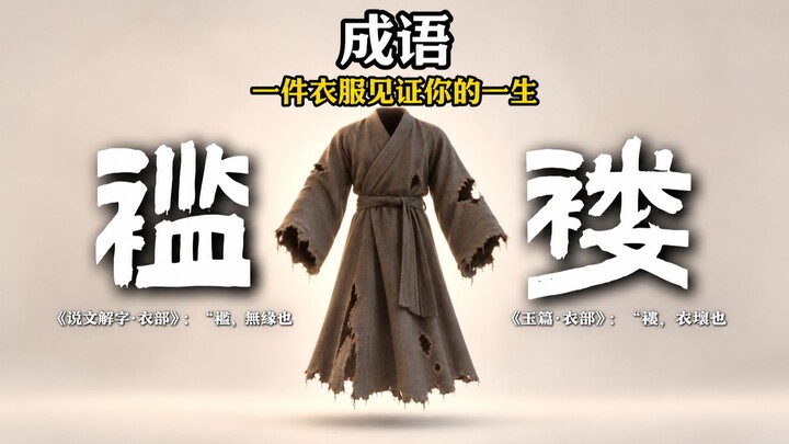 One piece of clothing, six idioms—witnessing your entire life!