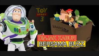 BUZZ LIGHTYEAR MENCARI TEMAN TEMAN UNTUK MENINGGALKAN RUMAH ANDY | TOY STORY 3 PSP GAMEPLAY