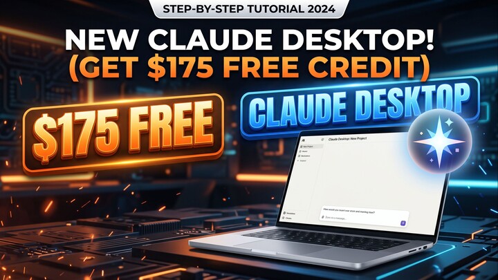 How to Get $175 Free Tokens for Claude Desktop | Use Claude Opus Without Pro Subscription