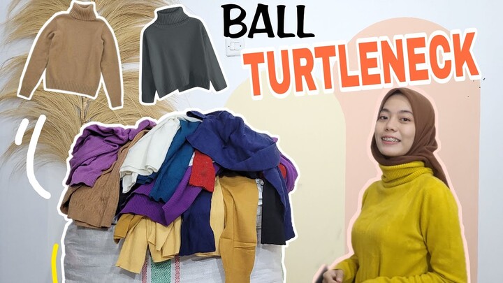 Bongkar Ball TURTLENECK | Fashion Barat Yg Perlu Di Miliki Anak Milenial