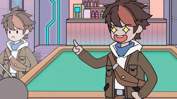 "Lucky Anchor" 02 In order to make everyone aware of the harm of gambling, I want to lose everything