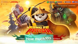 How Much for Kung Fu Panda skins? | Kung Fu Panda Draw Event | Mobile Legends