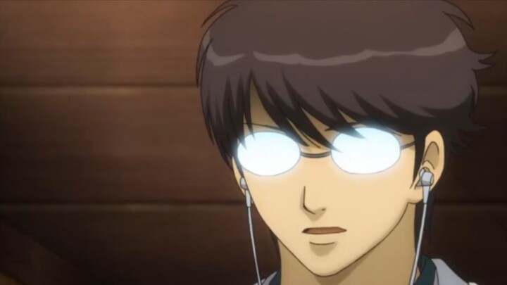 Gintama: Shinpachi bắt chước Gintoki và hành động rất ngầu, nhưng đáng tiếc là anh ấy chỉ trụ được t