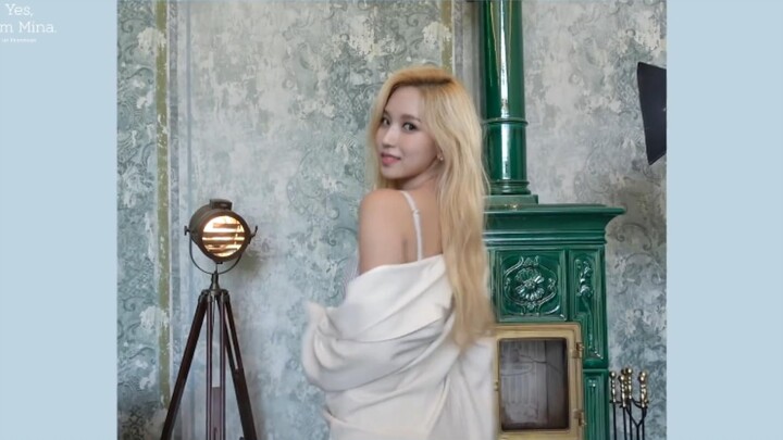 【TWICE】Yes, I am Mina. Making Video (Even passing-by ants would be suffocated by her beauty!)