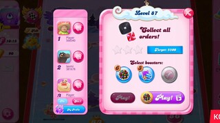 CANDY CRUSH SAGA LEVEL 87 (NEW VERSION)
