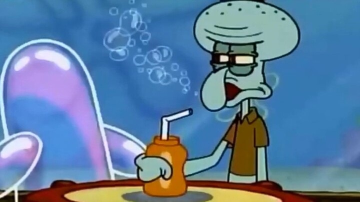 Squidward's large-scale coaxing of children