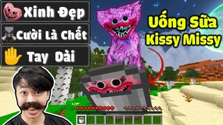 Vinh Uống Sữa Của Kissy Missy Tập 27 : UỐNG SỮA TẤT CẢ MỌI THỨ TRONG MINECRAFT* Màu Hồng Mạnh Mẽ 🤡😇