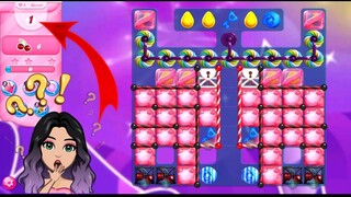 Only 1 moved in this level very easily | Candy crush saga special level 196 | @YeseYOfficial
