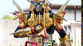 Perhatikan ksatria atau wujud di Kamen Rider yang harus menggunakan dua (atau lebih) power-up untuk 