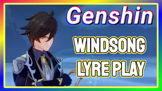 Windsong Lyre play