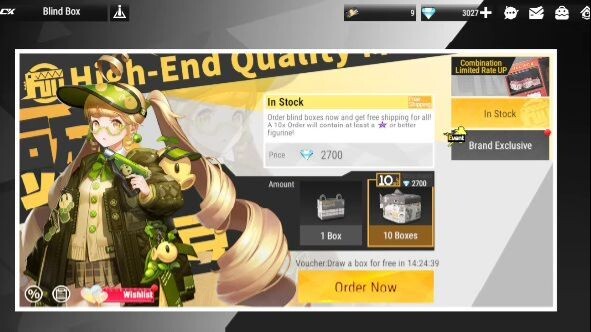 Figure fantasy gacha showcase