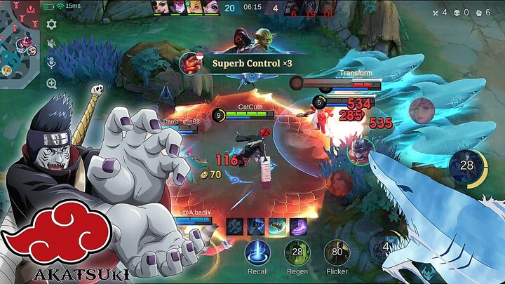 Ini Dia Anggota Akatsuki Paling Keren Ulti-nya Di MLBB