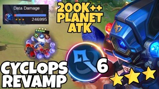 BINTANG 3 CYCLOPS REVAMP ! 200K ++ DAMAGE TOTAL ! MAGIC CHESS PATCH TERBARU