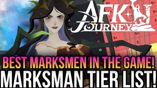 AFK Journey: Marksmen Hero Tier List! *Best Marksmen*