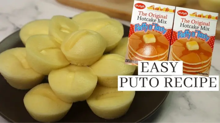 EASY PUTO RECIPE - Using MAYA Pancake Mix