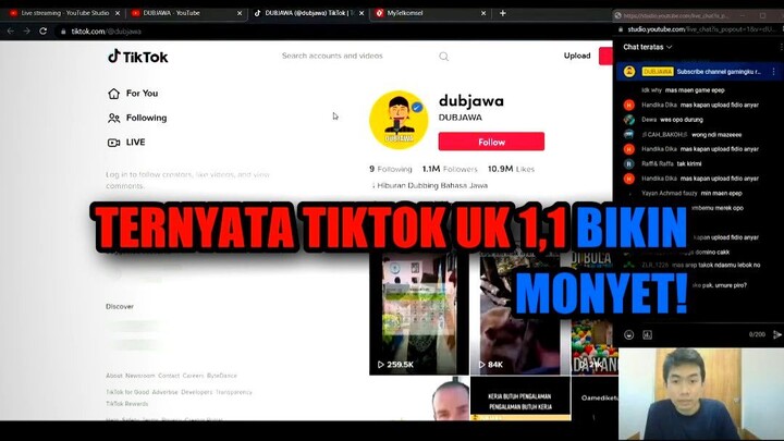 🎮 TERNYATA TIKTOK UK 1,1 BIKIN ORANG JADI MONYET!