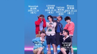 BOYNEXTDOOR舞蹈接力认人向