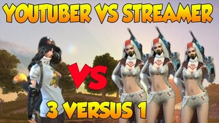 YOUTUBER VS STREAMER | 3 VS 1 (HINAMON AKO)