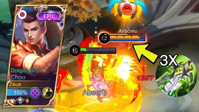 CHOU ONES SHOT BUILD 2022 TUTORIAL | One Shot Build for Chou