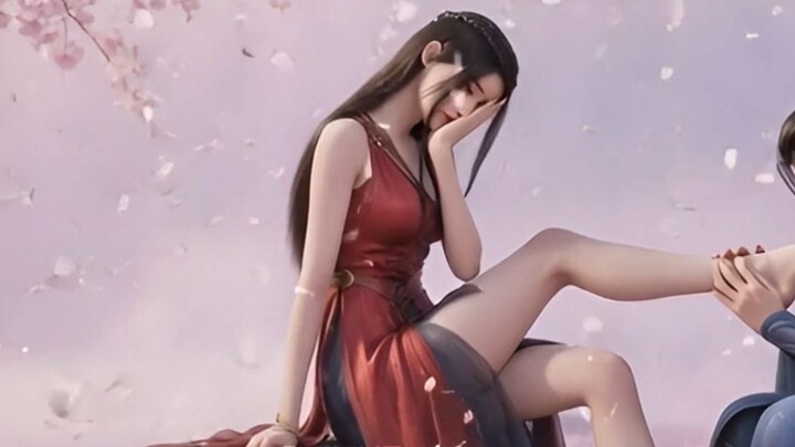 คลิปของหยวนเหยาและจื่อหลิง ฝั่นเหรินบิลิได้ปล่อยฉากจูบและฉากแอ็บสแตรกไปแล้ว แค่โชว์เท้าก็ฮือฮาทันทีเ