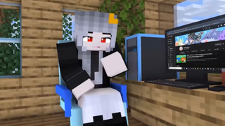 Sammy Và Phong Cận Thử Thách 24H Sinh Tồn 1 Block 1 Màu Trong  Minecraft_Trim