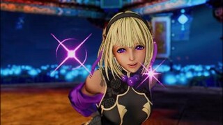 KOF15　アテナ　ヒップアタックからのコンボ二隙なし