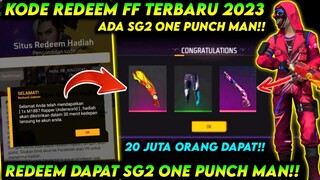 KODE REDEEM FREE FIRE TERBARU 9 JULI 2023 HARI INI‼️Ada SG Rapper Underworld!!