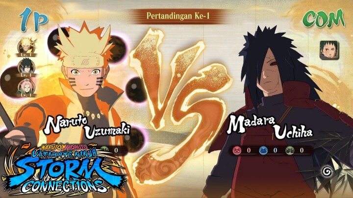 NARUTO UZUMAKI VS MADARA UCHIHA