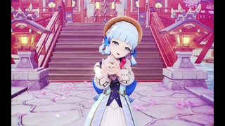 【Genshin Impact MMD／4K／60FPS】Ayaka【桃源恋歌】