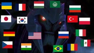 Transformers Prime - "I HAVE RETURNED" in 18 different languages