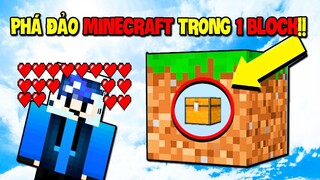 Minecraft NHƯNG NOXUSS PHÁ ĐẢO GAME CHỈ VỚI 1 KHỐI BLOCK !