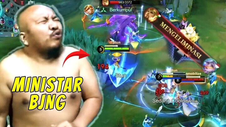 DI LOCK MINISTAR SAMPE NANGIS WOI !!!