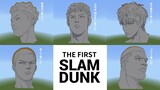 Slam Dunk Characters build challenge - Minecraft Pixel Art