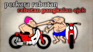 ulah rebutan pangkalan ojek