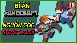 Giả thuyết game  MINECRAFT  Nguồn gốc Steve và Alex  Game Cực Hay