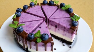 [Makanan]|Kue Ini Berubah Jadi Warna Ungu! Asal Pakai Blueberry....