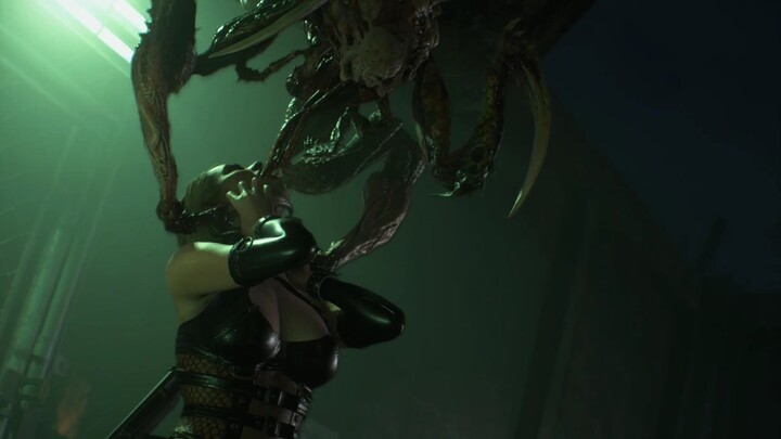 Resident Evil 3 Ninja Dragon Gil dipeluk oleh serangga