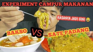 CAMPURIN BAKSO DAN SATE PADANG!! APA MASIH ENAK ? RASANYA JADI BEGINI ❤️
