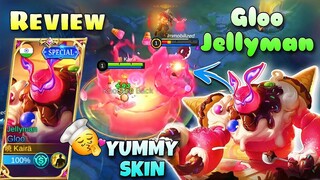 GLOO JELLYMAN REVIEW!🍭🍨NEW SPECIAL SKIN IS SO YUMMY😍🍩🍨