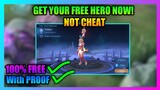 How To Get Free Hero in Mobile Legends 2020 | How To Get Hero For Free Mobile Legends 2020