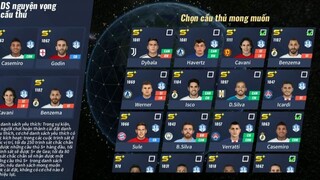 [Football master 2] Các mốc cầu thủ yêu thích trong trinh sát sự kiện